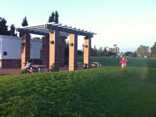 These are the picnic tables we meet at 6:10pm!